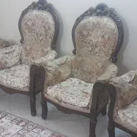 مبل  چوب راش کار کرده|مبلمان خانگی و میز عسلی|تهران, شمشیری|دیوار