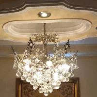 لوستر کریستالی|لوستر و چراغ آویز|تهران, بریانک|دیوار