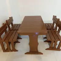 میز چوبی غذا خوری چهار نفره