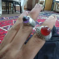 انگشتر دست ساز عقیق