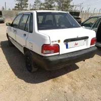 پراید.مدل۸۲ رنگ سفید شیری دوگانه دوررنگ