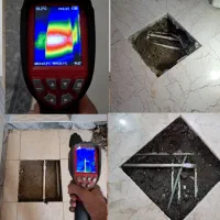 تاسیسات تشخیص ترکیدگی لوله کش رفع نم کل تهران
