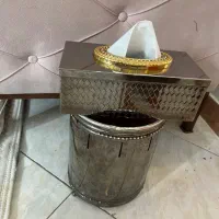 جا دستمال کاغذی و سطل|صنایع دستی و سایر لوازم تزئینی|تهران, شهرک فرهنگیان|دیوار