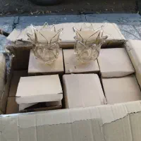 لاله لوستر شیشه لوستر|لوستر و چراغ آویز|مشکین‌دشت, |دیوار