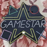 نئون گیم استار|ریسه و چراغ تزئینی|آبیک, |دیوار