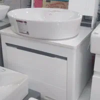 روشویی کابینتی فانتزی باسنگ بیضی