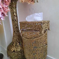 گلدان برنزی|گل مصنوعی|کیلان, |دیوار