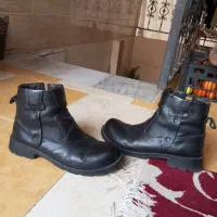 بوت چرم طبیعی اصل ، کفش چرم طبیعی