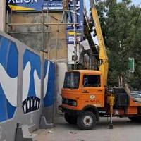 جرثقیل خاوراجاره ای کفی دار  وسبدثابت ۱۲متر|خدمات حمل و نقل|کرمانشاه, |دیوار