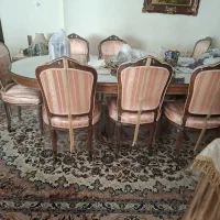 میز ناهار خوری ۸ نفره .مبلمان ۷ نفره برای فروش|میز و صندلی غذاخوری|تهران, اقدسیه|دیوار