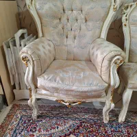 مبل هفت نفره کاملا سالم چوب گردو|مبلمان خانگی و میز عسلی|تهران, یاخجی آباد|دیوار