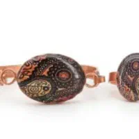 گردنبند و سرویس رنگ ثابت