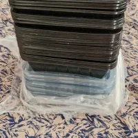 تعدادی ظرف پلاستیکی و یکبار مصرف|ظروف نگهدارنده، پلاستیکی، یک‌بارمصرف|اصفهان, مهرآباد|دیوار