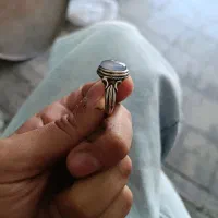 انگشتر نقره سوسنی