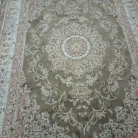 دو تخته فرش ۹ متری گردویی گل برجسته نگین مشهد