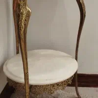 میز تلفن برنز