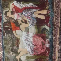 تابلوفرش دست باف مهر مادردختری|تابلو فرش|اردبیل, |دیوار