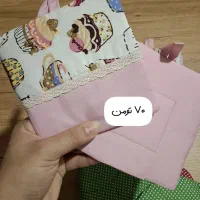 دستگیره طرحدار کتان نخ|سفره، حوله، دستمال آشپزخانه|اسفراین, |دیوار