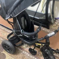 سه چرخه کودک تیتان تاشو کد PRDS- 005|دوچرخه، اسکیت، اسکوتر|تهران, چوب تراش|دیوار