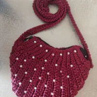 کیف دستباف صدفی