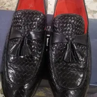 کفش مردانه و زنانه چرم طبیعی و کفش عروس در حد نو