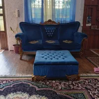 مبل سه نفره به همراه جلو مبلی|مبلمان خانگی و میز عسلی|رشت, شهرک احمد خمینی|دیوار