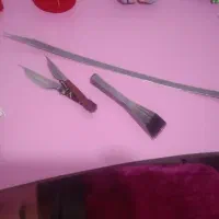 دار ۱ در۱ و وسایل گلیم بافی نخ نقشه گل گلدان وچله|لوازم خیاطی و بافتنی|خرمآباد, |دیوار