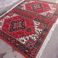 دو جفت(۴ تخته) فرش دستباف 6متری تازه از دار افتاده