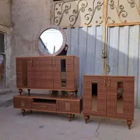 آینه کنسول الماس|بوفه، ویترین، کنسول|ملارد, |دیوار