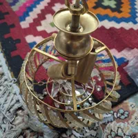 آباژور ایستاده و لوستر شیک|چراغ خواب و آباژور|سمنان, |دیوار