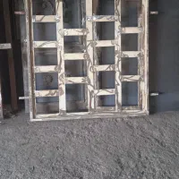 درب حیاط 3لنگه و درب انبار و پنجره|مصالح و تجهیزات ساختمان|آبادان, |دیوار