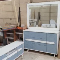 آینه کنسول و میز تلویزیون