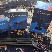 باندل کامل میکروفون Elgato Wave 1|قطعات و لوازم جانبی رایانه|اصفهان, ملک‌شهر|دیوار