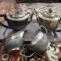 ست سیلور پلیت|کلکسیون اشیاء عتیقه|تهران, سعادت‌آباد|دیوار