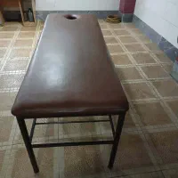 تخت ماساژ ثابت شلف دار