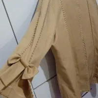 کت شلوار نخودی زنانه