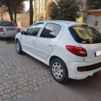 206 مدل 81 دورنگ شاسی سالم