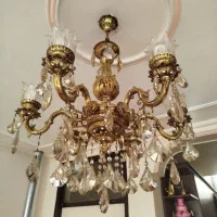 لوستر شاخه s|لوستر و چراغ آویز|خاوران, |دیوار