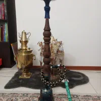 قلیان دوسیب چوب گردو