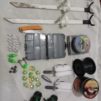 لوازم ماهیگیری نو.