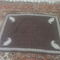 رو میزی قلاب بافی ابریشمی و ترمه