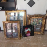 تابلو سه بعدی چهار چوب ۲عددبزرگ