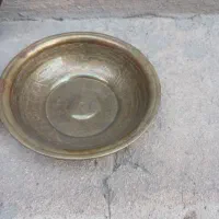 منقل برنجی و فرچه اصلاح|کلکسیون اشیاء عتیقه|تهران, جوادیه|دیوار