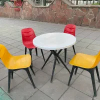 میز غذاخوری ۴ نفره پلاستیکی