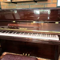 پیانو اگوستیک برند برگمولر رنگ خاص ماهگونی|پیانو، کیبورد، آکاردئون|رامسر, |دیوار