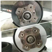 تراش دیسک روی کار