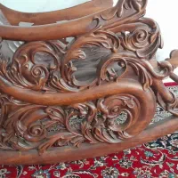 صندلی راک چوبی|مبلمان خانگی و میز عسلی|شاهین‌شهر, خبرنگار|دیوار