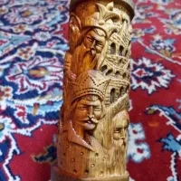 قلیان منبت کاری چوب سرخ اصل قیمت 8ملیون تومان