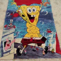 فرش کودک بابسفنجی|فرش|قم, شهرک فاطمیه|دیوار