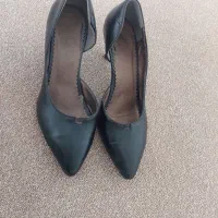 کفش مجلسی پاشنه باریک مشکی|کیف، کفش، کمربند|چالوس, |دیوار